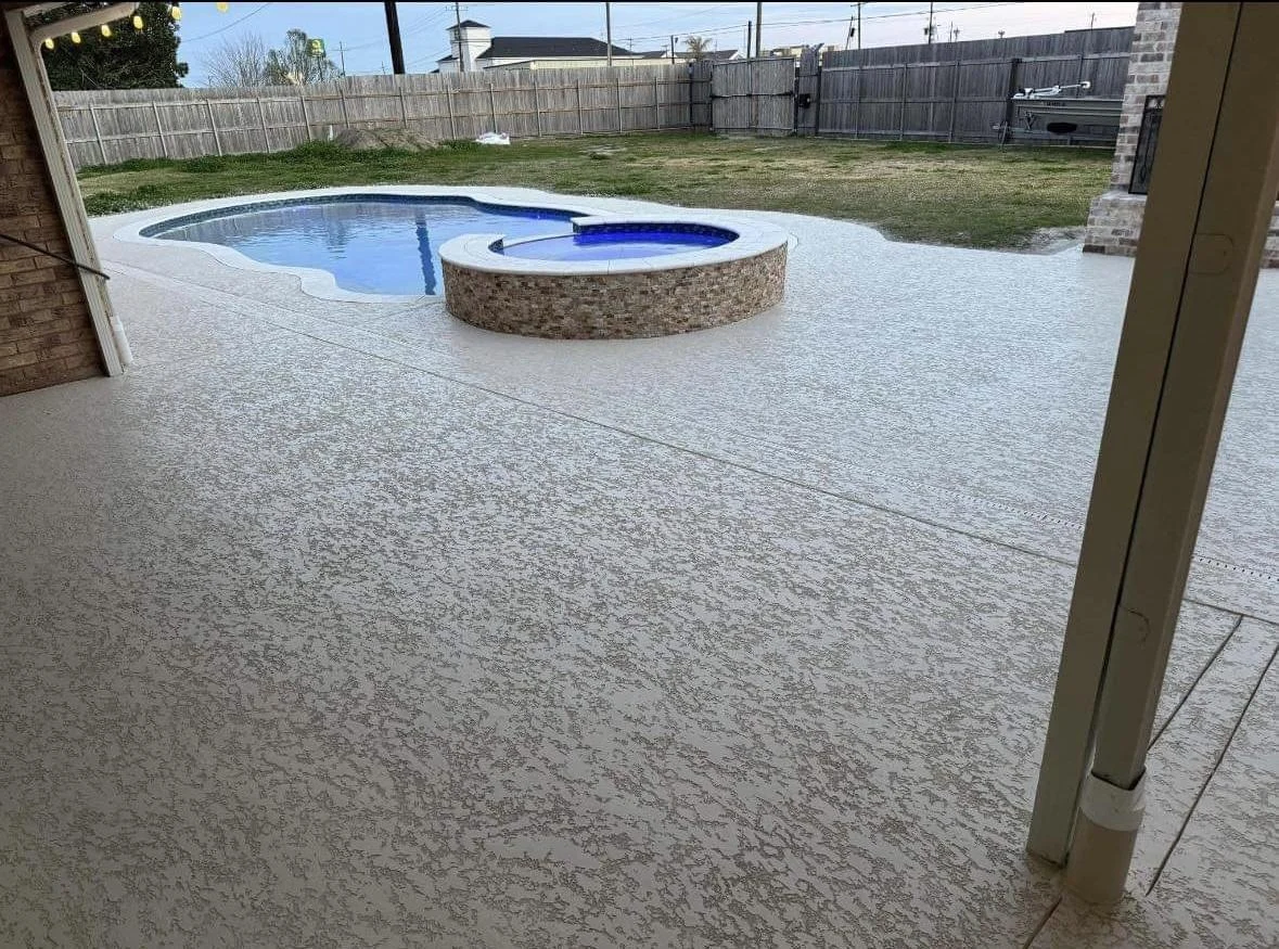 Work shared by Breauxs Custom Concrete Inc.